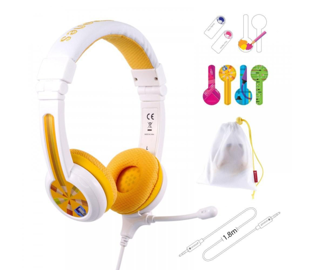 BuddyPhones School Plus - Żółte - 1199034 - zdjęcie 5